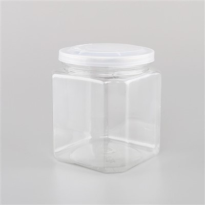 プラスチック角缶詰ジャー