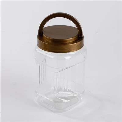 角型プラスチックジャー容器